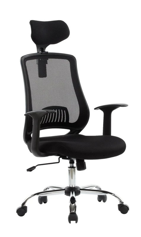 Alphason,AOC4125BLK,Florida Florida Black Mesh Chair,Black