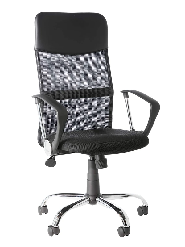 Alphason AOC4087BLK Orlando Orlando Black Mesh Chair Black