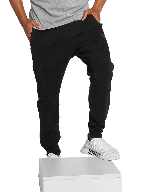 Better Bodies Men Harlem Zip Pants - Black, Small - Image 1