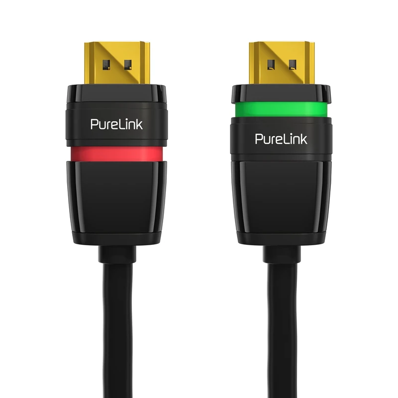PureLink ULS1005-100 Certified Active High Speed HDMI Cable Ethernet Halogen-Free with Safety Lock (HDMI 2.0 Compatible, UltraHD Resolution up to 4096 x 2304 pixels (4K2K Quad FullHD 2160p)