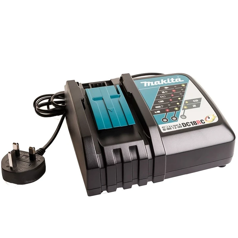 Makita DC18RC Genuine Li-ion 7.2V-18V Fast Battery Charger 240V BL1830, BL1840