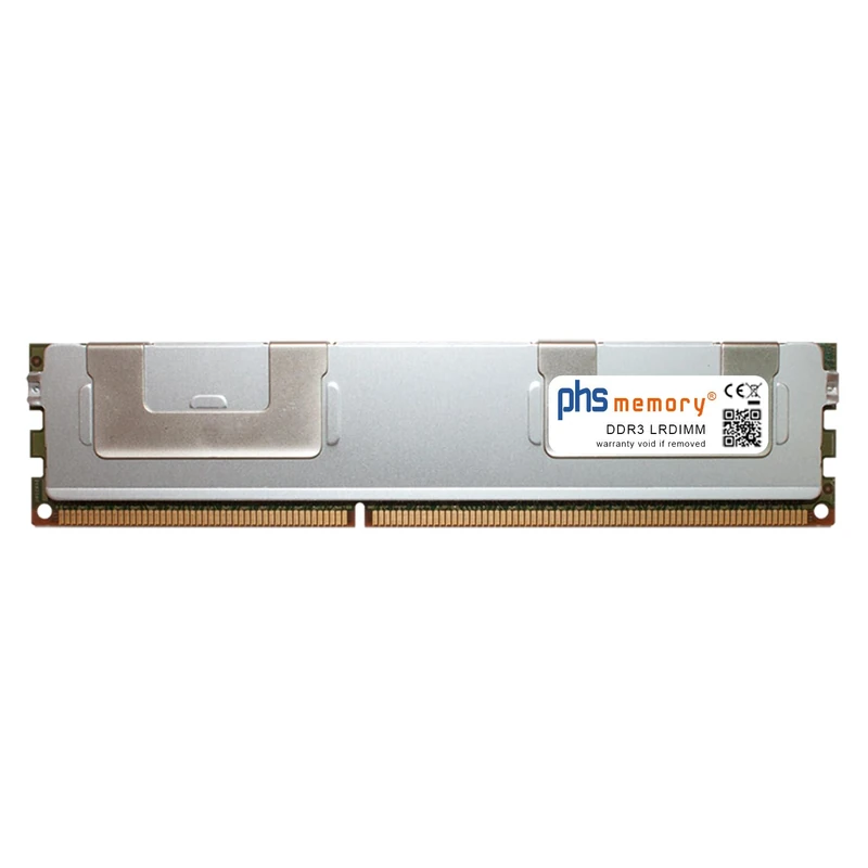 PHS-memory 32 GB RAM Memory Module Compatible with Fujitsu Primergy RX300 S7 DDR3 LRDIMM 1600MHz PC3L-12800L