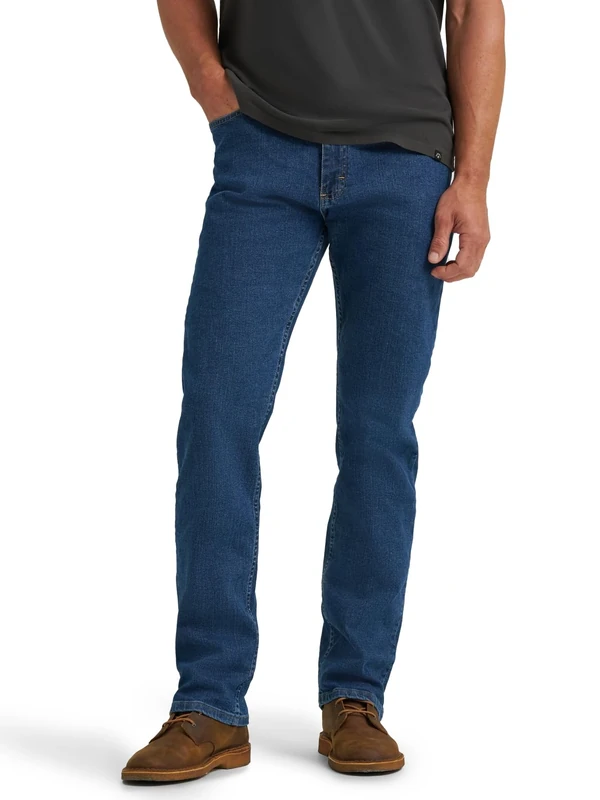 Wrangler All Terrain Gear X Men's Big & Tall Classic Comfort-Waist Jean, Dark Stonewash, 32 W/30 L - Image 1