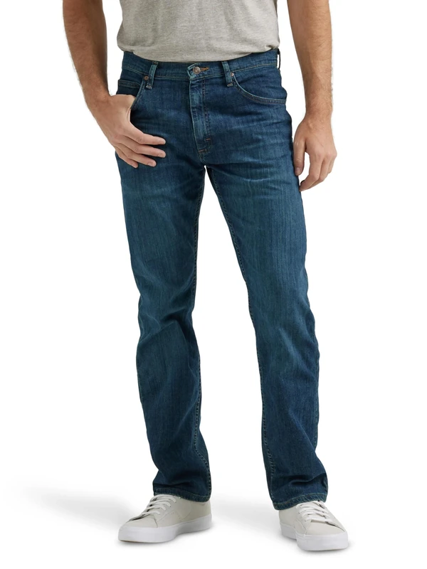 Wrangler Men's Authentics Mens Classic Regular-fit Jean Jeans, Twilight Flex, 33W / 34L