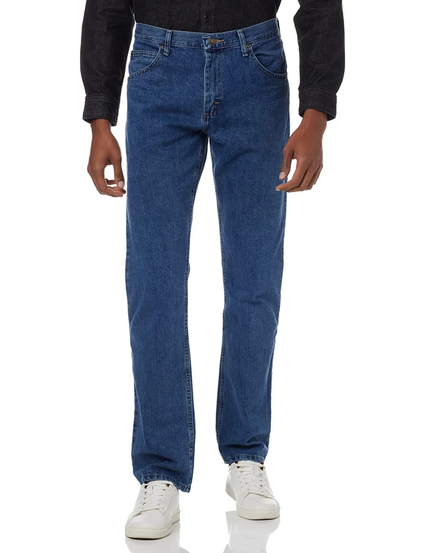 Wrangler Authentics Men's Big & Tall Classic Straight Fit Jean - Blue - 52W x 30L