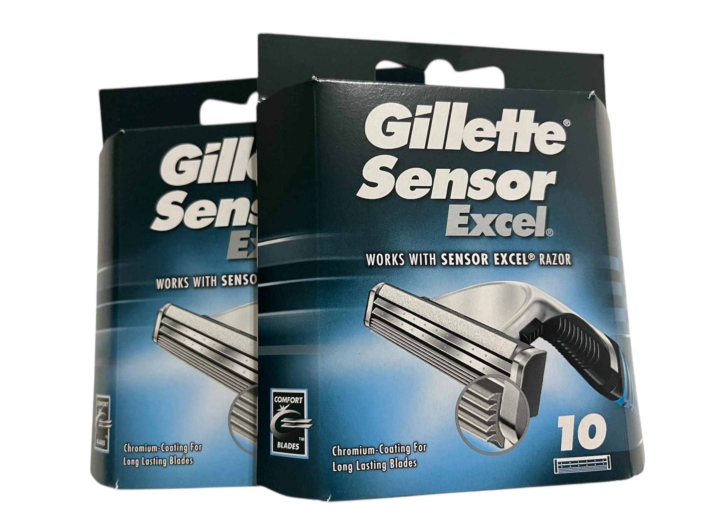 Gillette Sensor Excel Razor Blades - 20 Piece Bundle (4 Packs of 5)