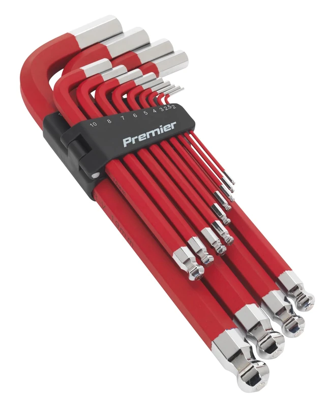 Sealey AK7187 Jumbo Ball-End Hex Key Set 13pc - Metric