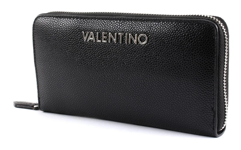 Valentino by Mario Valentino Divina Women’s Wallet, Blue (Blu), 2.5x10.5x14.5 centimeters (B x H x T)