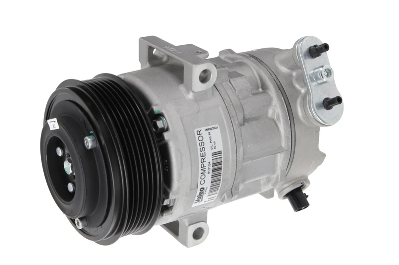 Valeo Compressor, Air Conditioning, Prefilled with Oil, 813104
