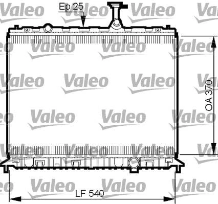 Valeo 735508 Radiator