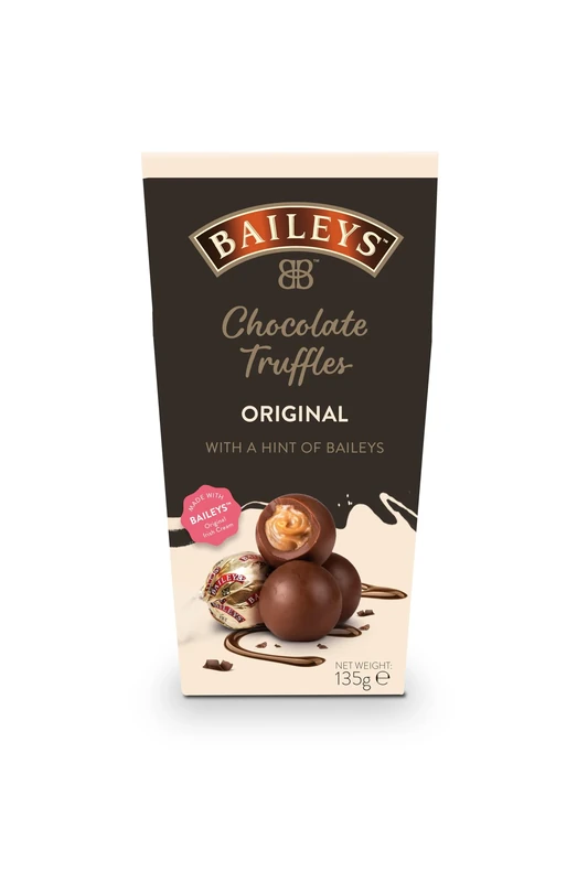 Baileys Irish Cream Twist Wraps Milk Chocolate Truffles in a Box, 135G