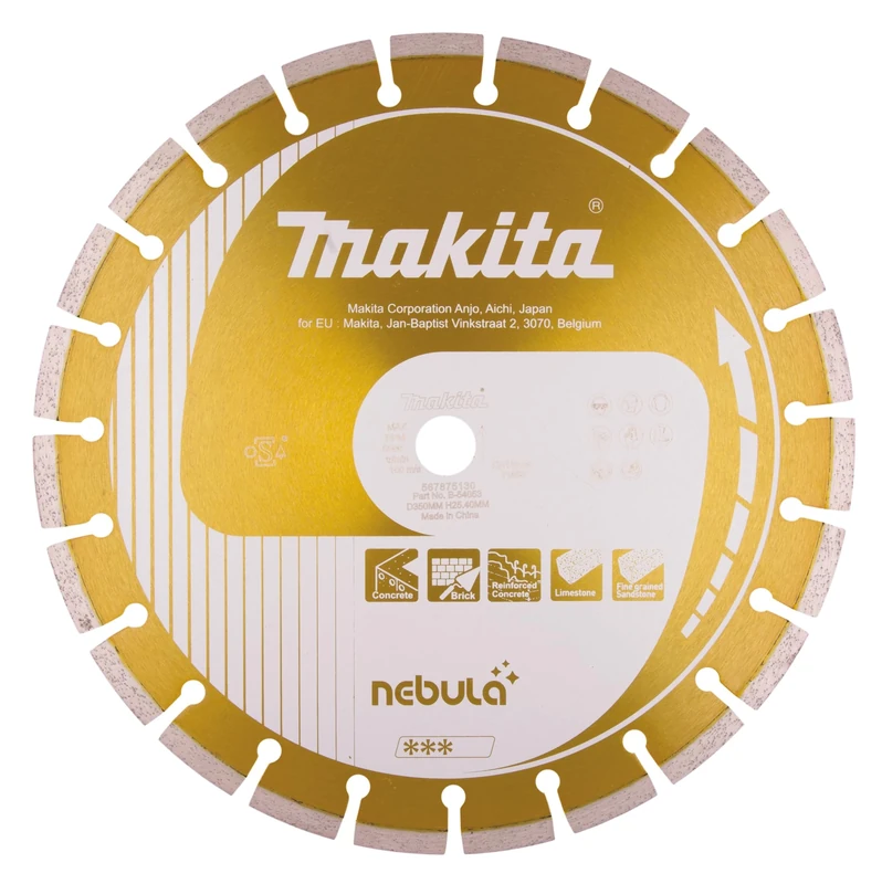 Makita B-54069 Nebula Segmented Rim