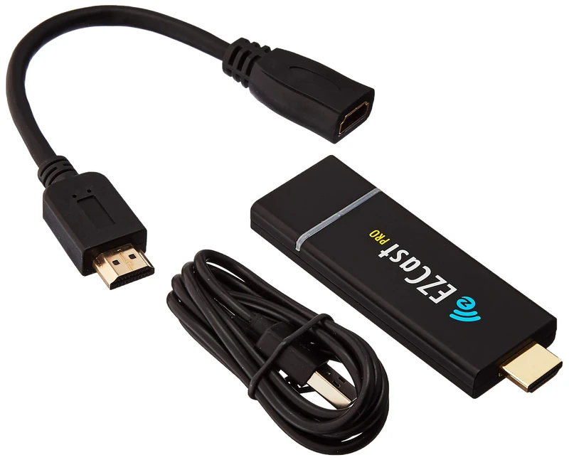 VIEWSONIC VC10 Video Streaming Dongle EZCast Pro Screen Mirroring Media Streaming Buitt-in 2.4G Wire