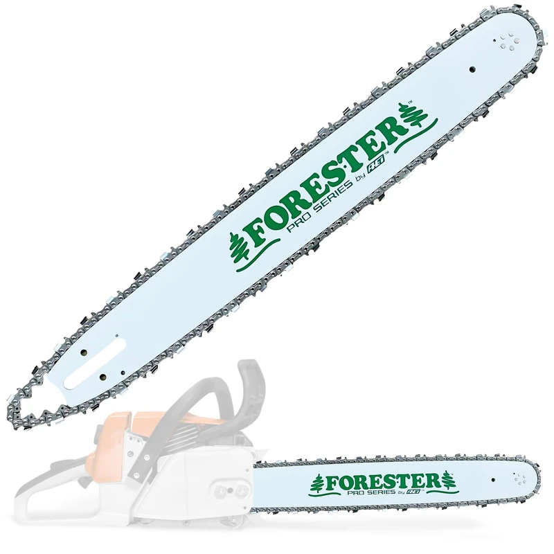 Forester 20" Bar and Chain Combo for Large Stihl Chainsaws 3/8" Pitch .050 Gauge Mount