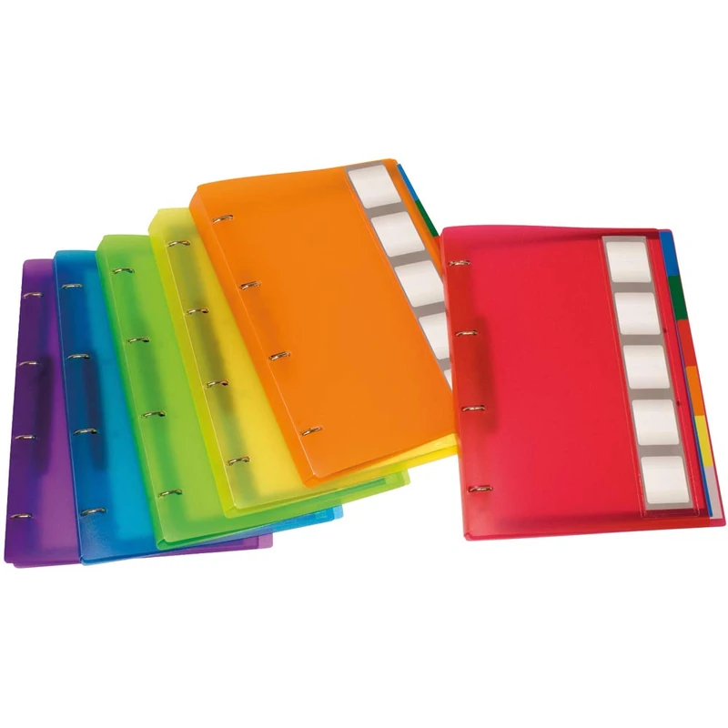 Grafoplás Folder with Dividers Orange