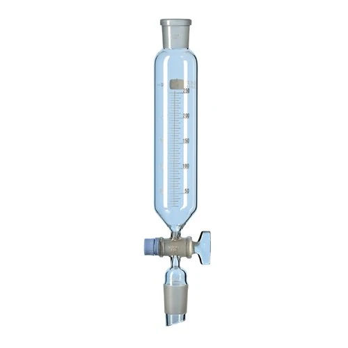 DURAN 24 124 44 Dropping Funnel Cylindrical, with Scale and Ground Joint, 500 ml Capacity