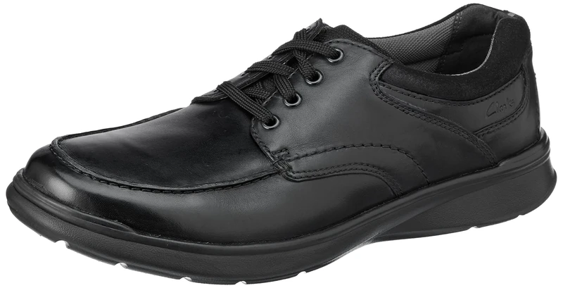 Clarks Men's Cotrell Edge Oxford, Black, 9.5 UK