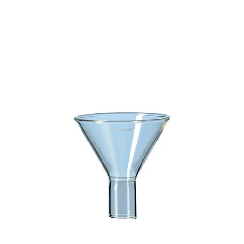 DURAN 21 354 46 Powder Funnel with Short, Wide Stem, 100 mm Diameter, 94 mm Height, 30 mm h1, 26 mm d1 (Pack of 10)