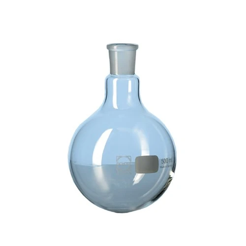 DURAN 24 170 20 Round Bottom Flask with Standard Ground Joint, 50 ml Capacity (Pack of 10)