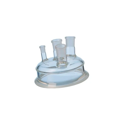 DURAN 24 392 59 Flat Flange Lid 4 Standard Ground Necks, DN 150, h 120