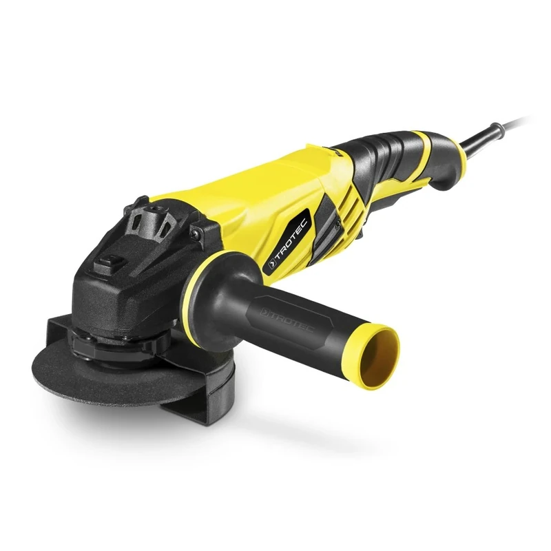 TROTEC PAGS 10-125 Angle Grinder with Case with 125 mm Cutting Disc, Additional Handle, 1200 Watt
