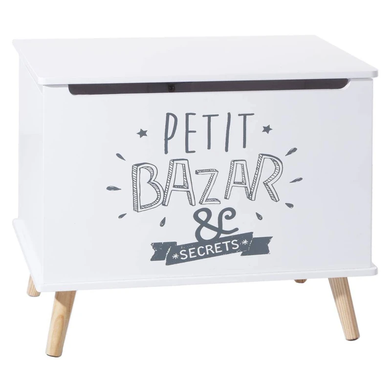 Atmosphera Wooden Children's Chest White - Image 1