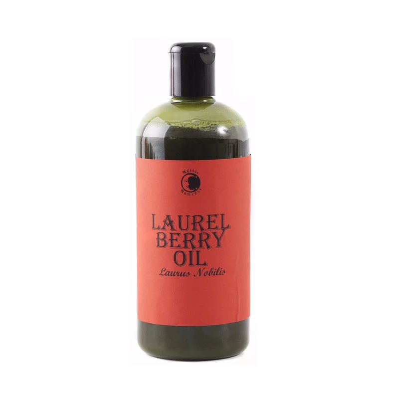 Mystic Moments | Laurel Berry Carrier Oil 1 Litre - Pure & Natural Oil Perfect For Hair, Face, Nails, Aromatherapy, Massage and Oil Dilution Vegan GMO Free