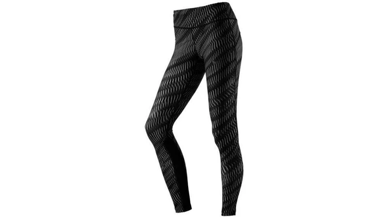 NIKE Power Epic Run Tight Pr Women's Tight - Black/White/Black/White, X-Small
