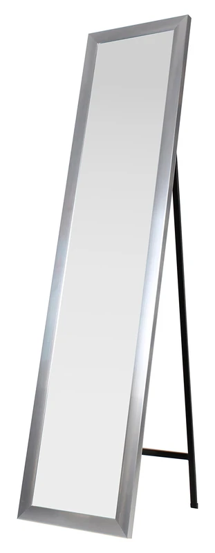 King Home s1710528 Floor Mirror with Frame, Silver, 30 x 150h
