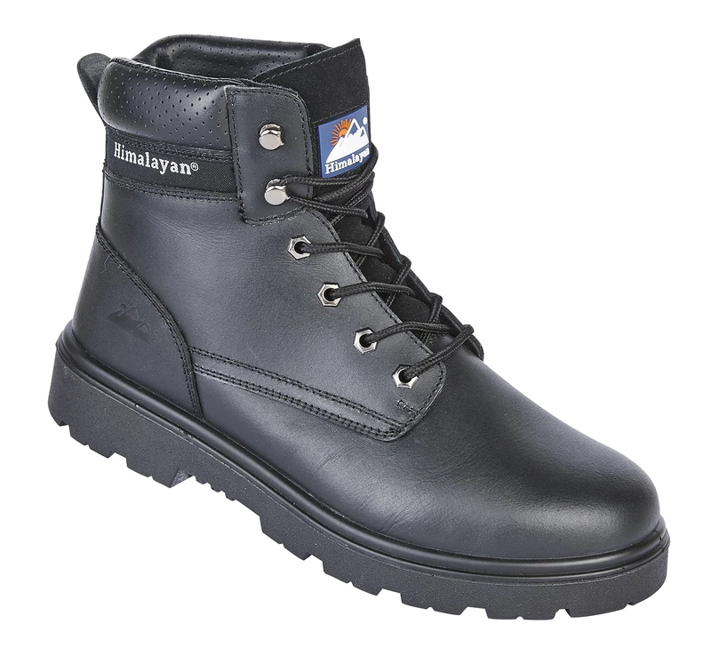 Himalayan Men's 1120 Safety Boots, Black Black 002, 10 UK