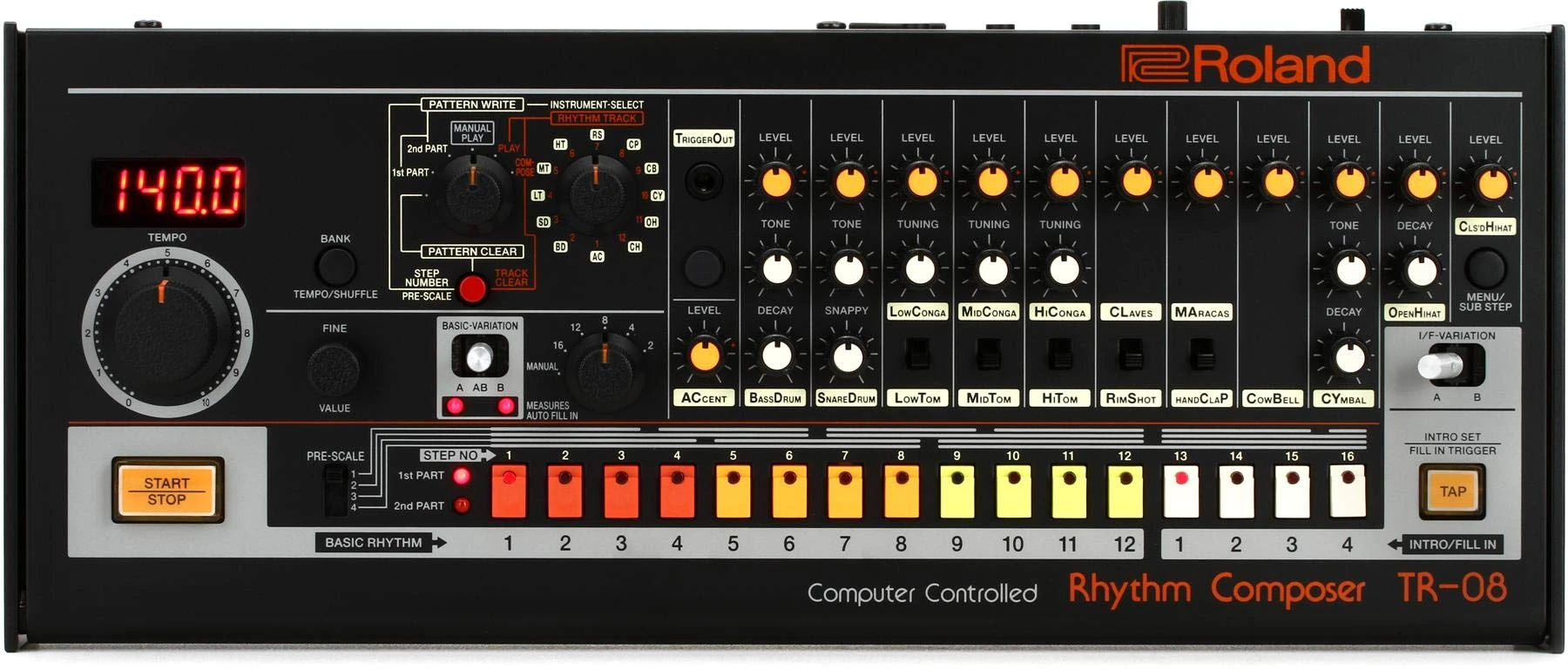 Roland TR-08 Rhythm Composer Drum Machine