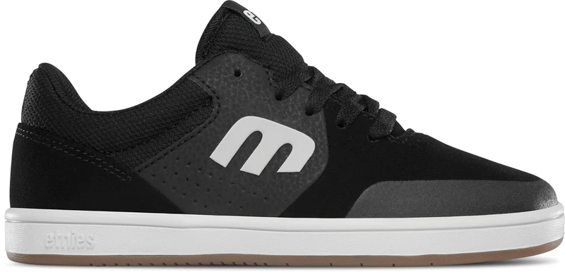 Etnies KIDS MARANA, Unisex Kids' Skateboarding Shoes Skateboarding Shoes, Black (968-Black/Gum/White 968), 1 UK (34 EU) - Image 1