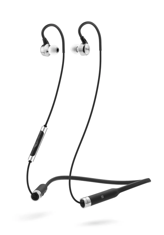 RHA MA750 Wireless: 12 Hour Battery Life Bluetooth Noise Isolating In-Ear Headphones with Universal Remote & Microphone, 3 Year Warranty included - Image 1