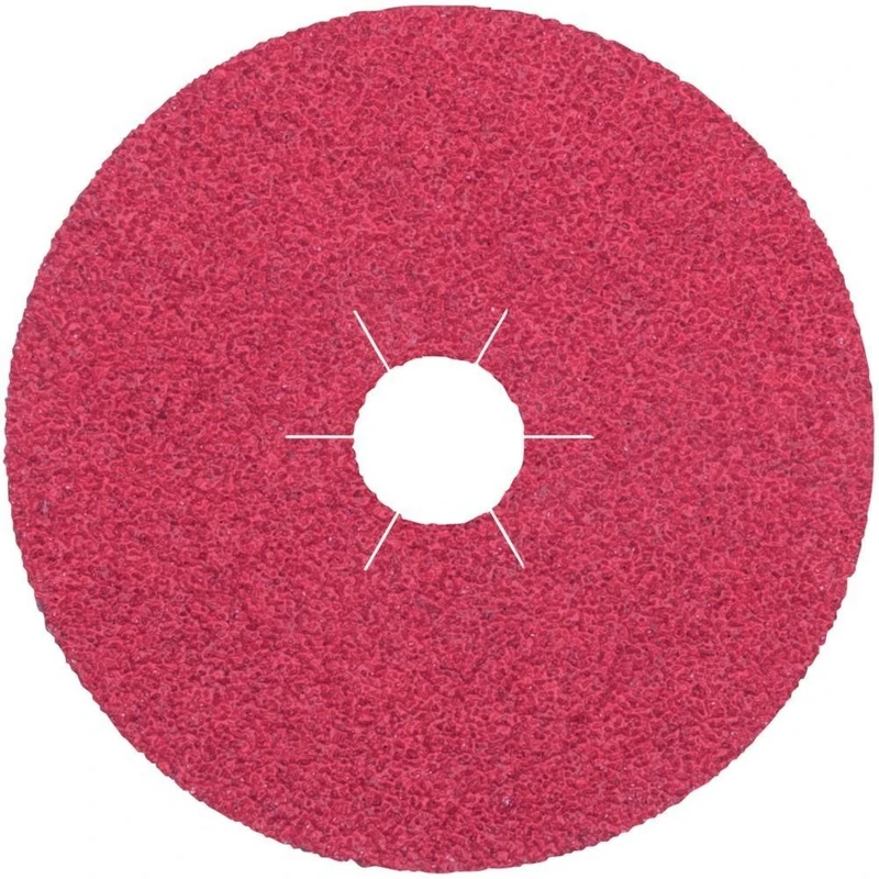 Klingspor 330486 FS 964 Ceramic Fibre Discs 125 x 22 mm Grain 40 Perforated Star