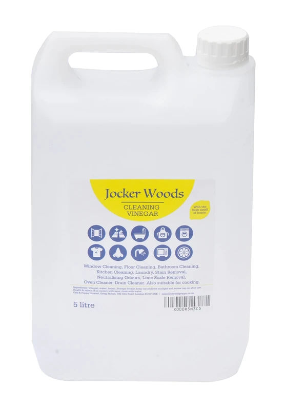 White Vinegar For Cleaning With The Fresh Smell Of Lemon - Single 5L Pet