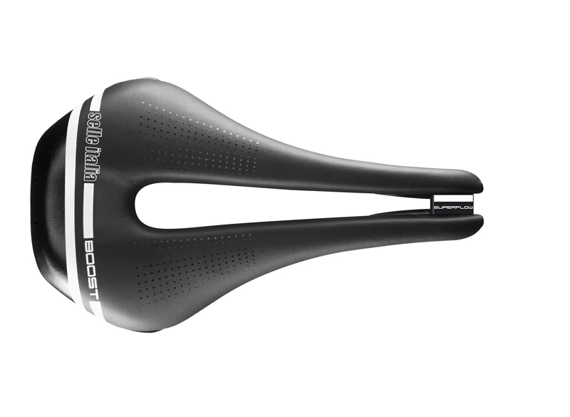 Selle Italia Novus Boost Superflow Bike Saddle, Black, Size S3