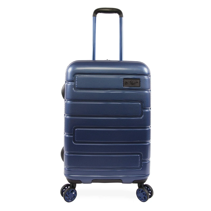 Original Penguin Crimson 21" Hardside Carry-on Spinner Luggage, Metallic Blue, One Size, Crimson 21" Hardside Carry-on Spinner Luggage