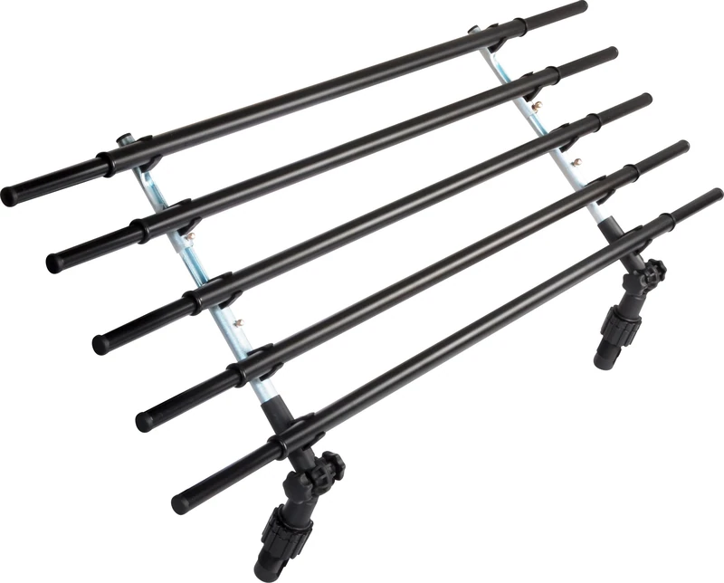 Dobar® 62200 Foldable Boot Dog Guard Car Transport Safety Grille for Headrest - Stainless Steel, 28-36 x 82-141 cm, Black