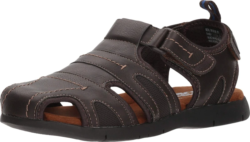 Nunn Bush Men's Rio Grande Closed Toe Fisherman Sandal, Brown, 8 UK - Image 1