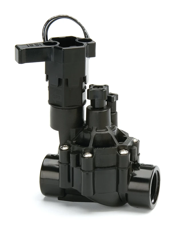 RainBird 100-DVF 1 Inch I.G. Solenoid Valves, Black, 15 x 10 x 7 cm