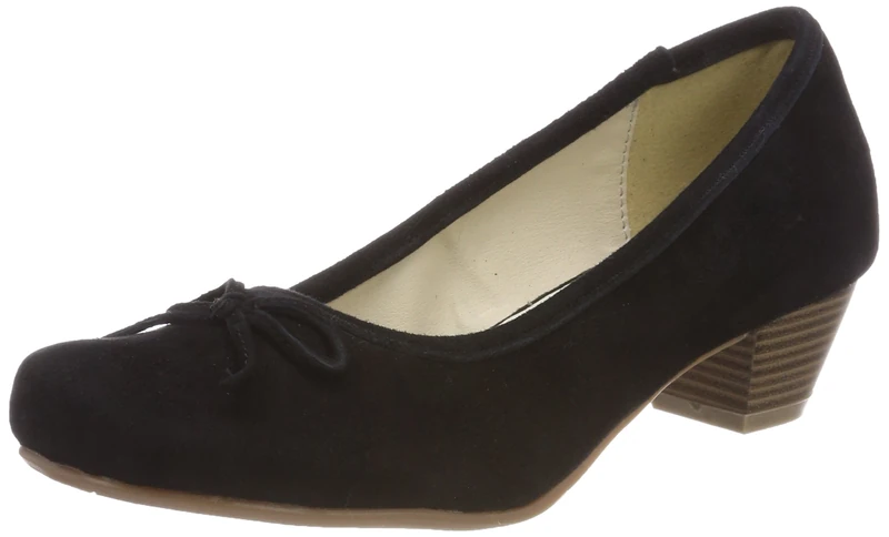 Andrea Conti 3003401, Women’s Closed-Toe Pumps, Black (Schwarz), 5 UK (38 EU)