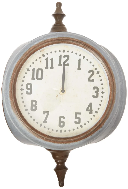Creative Co-op 28-General Décor-Wall Clocks, Grey