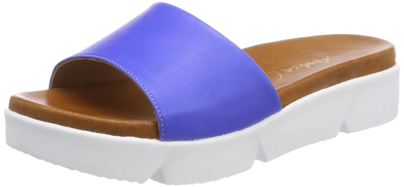 Andrea Conti Women's 1745714 Mules, Royal Blue, 7 UK