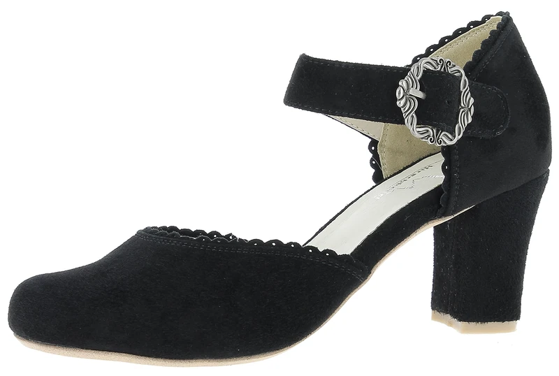 Hirschkogel Women's 3005715 Pump, Black, 5.5/6 UK
