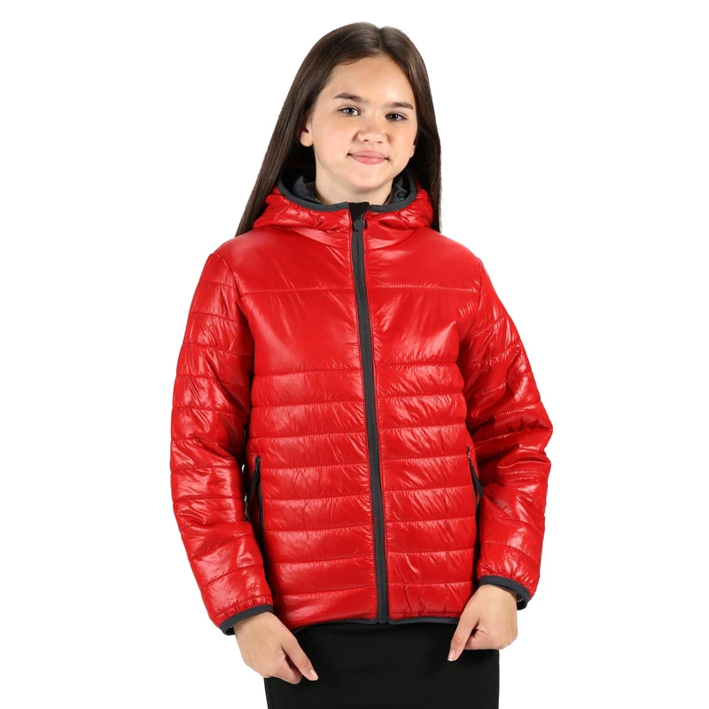Regatta Kids Stormforce Jacket - 11-12 Years - Classic Red