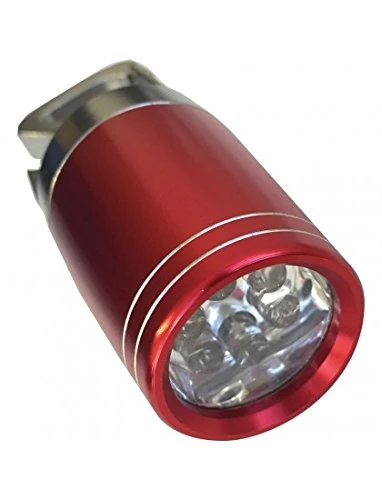 Simply LED001 Box of 24 LED Clip Torches, 6 LED Clip Light, Include Batteries, Powerful Light can be Focused Like Normal Bulb, High Grade, Aluminium Build, Set of 24
