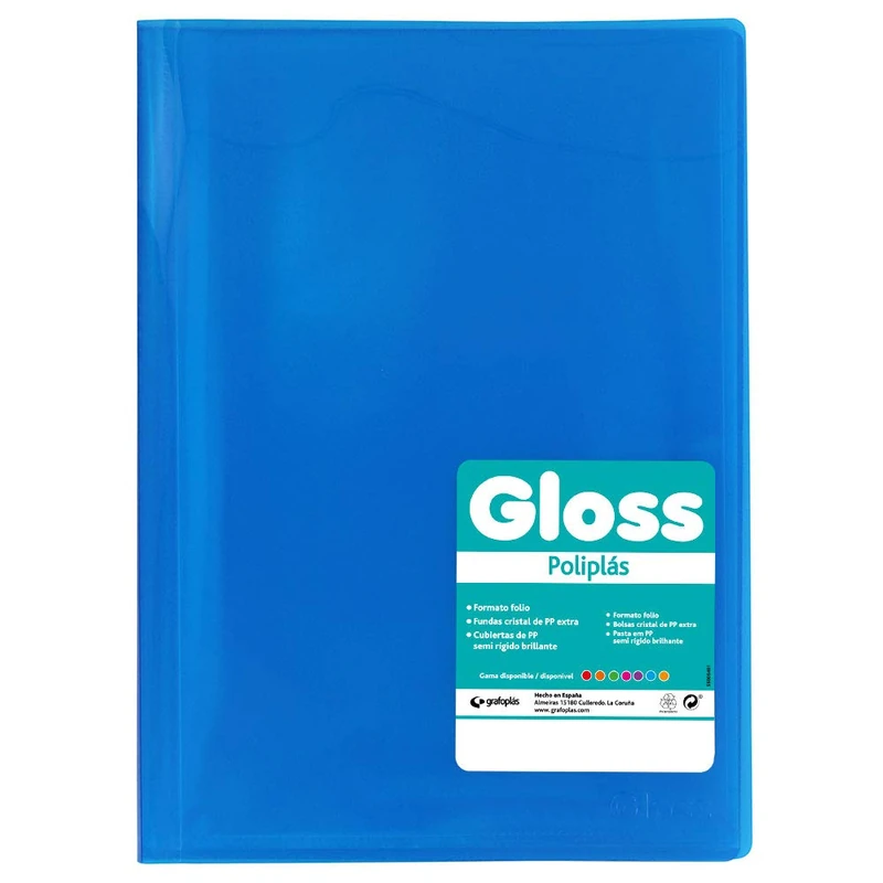 Graffiti 50 Covers Folio Blue