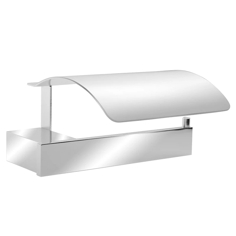 Tatay Oslo Paper Holder, Aluminum, Silver, One Size - Image 1
