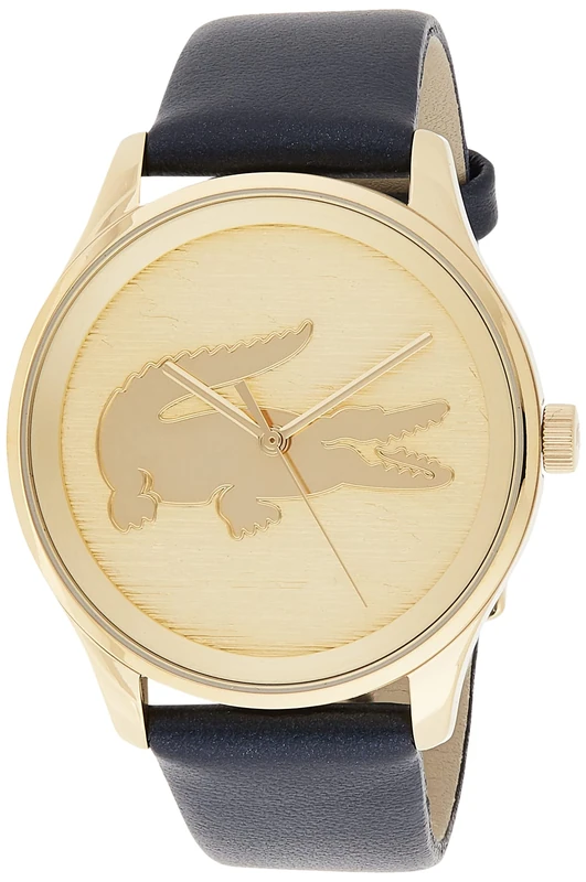 Lacoste Womens Quartz Watch, Analogue Classic Display and Leather Strap 2000996