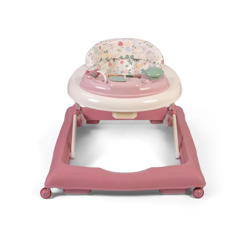 Red Kite Baby Go Round Jive Electronic Walker with Interactive Musical Play Tray - Rose & Ivy - Image 1